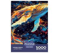 Balena Rompecabezas para Adultos 1000 Piezas animación Juego De Habilidad para Toda La Familia Exclusivo De Amazon para Adultos Y Jóvenes 70x50cm/1000pcs