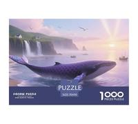 Balena1000 Pezzi Puzzle Classicivida Silvestre Divertimento per Adulti per Adulti E Bambini Dai 12 Anni IntRatatenimento Creativo70x50cm/1000pcs