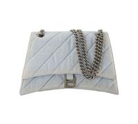 Balenciaga - Bolso Hobo Crush en Denim Azul - Bags - Mujer - Azul - ONE SIZE -