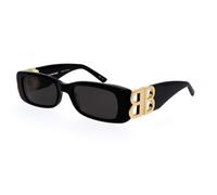 BALENCIAGA Gafas de sol para mujer BB0096S 001 Acetato Black Gold Grey