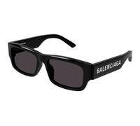 Balenciaga Hombre Balenciaga BB0261SA 001 Gafas de sol Acetato Negro Gris Cuadrada