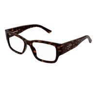 Balenciaga Hombre Balenciaga BB0371O 002 Monturas ópticas Acetato la Habana Transparente Cuadrada