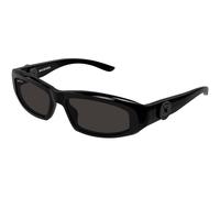 Balenciaga Hombre Balenciaga BB0408S 001 Gafas de sol Acetato Negro Gris Cuadrada
