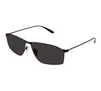 Balenciaga Hombre Balenciaga BB0413S 001 Gafas de sol Metal Negro Gris Cuadrada