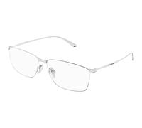 Balenciaga Hombre Balenciaga BB0415O 002 Monturas ópticas Acetato Plata Transparente Cuadrada