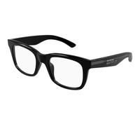 Balenciaga Hombre Balenciaga BB0428O 001 Monturas ópticas Acetato Negro Transparente Cuadrada