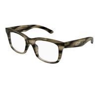 Balenciaga Hombre Balenciaga BB0428O 009 Monturas ópticas Acetato la Habana Transparente Cuadrada