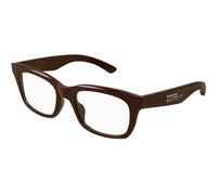 Balenciaga Hombre Balenciaga BB0429O 005 Monturas ópticas Acetato Marrón Transparente Cuadrada