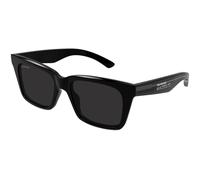Balenciaga Hombre Balenciaga BB0467S 001 Gafas de sol Acetato Negro Gris Cuadrada