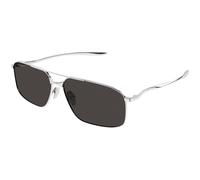 Balenciaga Hombre Balenciaga BB0492S 001 Gafas de sol Metal Plata Gris Piloto