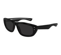 Balenciaga Hombre Balenciaga BB0520S 001 Gafas de sol Acetato Negro Gris Geométrico