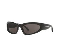 Balenciaga Hombre Sunglass BB0157S - Color del Marco: Negro, Color de la Lente: Gris