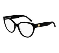 Balenciaga Mujer Balenciaga BB0064O 001 Monturas ópticas Acetato Negro Cat Eye