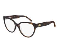 Balenciaga Mujer Balenciaga BB0064O 002 Monturas ópticas Acetato la Habana Cat Eye
