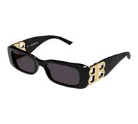 Balenciaga Mujer Balenciaga BB0096S 001 Gafas de sol Acetato Negro Gris Cuadrada Normal