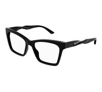 Balenciaga Mujer Balenciaga BB0210O 001 Monturas ópticas Acetato Negro Cat Eye