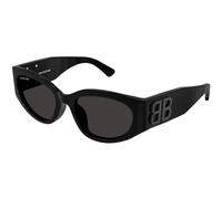 Balenciaga Mujer Balenciaga BB0324SK 001 Gafas de sol Acetato Negro Gris Redonda