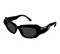 Balenciaga Mujer Balenciaga BB0354S 001 Gafas de sol Bio-inyección Negro Gris Cuadrada