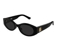 Balenciaga Mujer Balenciaga BB0477SA 001 Gafas de sol Acetato Negro Gris Redonda