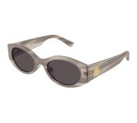 Balenciaga Mujer Balenciaga BB0477SA 003 Gafas de sol Acetato Gris Gris Redonda