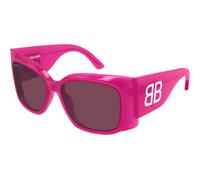 Balenciaga Mujer BB0443S 005 Gafas de sol Acetato Fucsia Violeta Mariposa