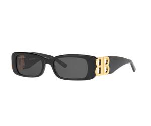 Balenciaga Mujer Sunglass BB0096S - Color del Marco: Negro, Color de la Lente: Gris