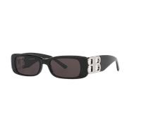 Balenciaga Mujer Sunglass BB0096S - Color del Marco: Oro Negro, Color de la Lente: Gris