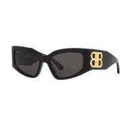 Balenciaga Mujer Sunglass BB0321S - Color del Marco: Negro, Color de la Lente: Gris