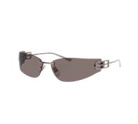 Balenciaga Mujer Sunglass BB0484S - Color del Marco: Plateado, Color de la Lente: Gris
