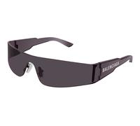 Balenciaga Unisex Balenciaga BB0041S 001 Gafas de sol Nylon Gris Gris Máscara Normal