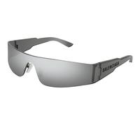 Balenciaga Unisex Sunglass BB0041S - Color del Marco: Plateado, Color de la Lente: Plateado