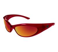 Balenciaga Unisex Balenciaga BB0384S 005 Gafas de sol Acetato Rojo Rojo Cat Eye