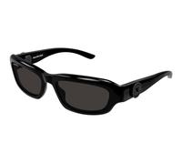 Balenciaga Unisex Balenciaga BB0409S 001 Gafas de sol Acetato Negro Gris Cuadrada