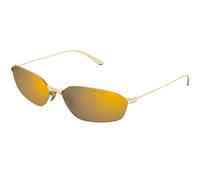 Balenciaga Unisex Balenciaga BB0412S 004 Gafas de sol Metal Oro Geométrico