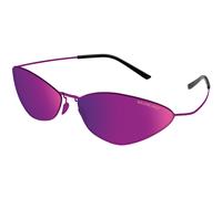 Balenciaga Unisex BB0350S 003 Gafas de sol Titanio Rosa Violeta Cat Eye