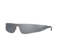 Balenciaga Unisex Sunglass BB0041S - Color del Marco: Plateado, Color de la Lente: Plateado