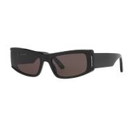 Balenciaga Unisex Sunglass BB0301S - Color del Marco: Negro, Color de la Lente: Gris