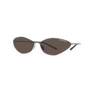 Balenciaga Unisex Sunglass BB0350S - Color del Marco: Negro, Color de la Lente: Gris