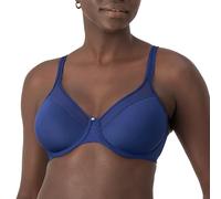 Bali Brasier sin Costuras con Aros para Mujer, Brasier con Aros Suaves en U para Mujer, Tirantes Convertibles, Ultraligero, Azul Marino (in The Navy 2), 75 C (Talla del Fabricante: 34C)
