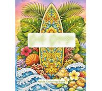 Bali Breeze Adult Coloring Book: Curious Jewell