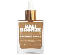 BALI BRONZE Bronzing Drops - Gotas autobronceadoras faciales con aceite de coco y argán - Mezclable con cuidado diurno - Brillo natural sin UV - 30 ml