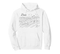 Bali Campos de Arroz Terrazas Tegalalang Ceking Paisaje Ubud Sudadera con Capucha