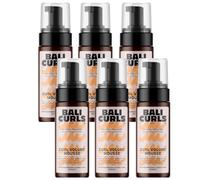 Bali Curl Volume Foam - Espuma para rizos ligeros - Espuma rizada aireada para cabello voluminoso - Espuma para el cabello para un agarre extra y resultados de peinado suaves (6 x 150 ml)
