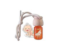 Bali fragancias Ambientador de coche BEBÉ 6 ml 0% alcohol, absorbe el mal olor de tu vehículo, El color puede variar