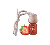 Bali fragancias Ambientador de coche FRESA 6 ml 0% alcohol, absorbe el mal olor de tu vehículo