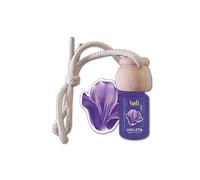 Bali fragancias Ambientador de coche VIOLETA 6 ml 0% alcohol, absorbe el mal olor de tu vehículo