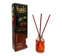 Bali fragancias Ambientador Mikado CEREZA Difusor con varillas de ratán para tu salón, comedor o cualquier estancia de tu hogar, fragancias seleccionadas, Aromaterapia, Perfumado (30 ml)