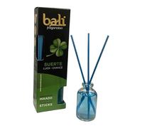 Bali fragancias Ambientador Mikado SUERTE Difusor con varillas de ratán para tu salón, comedor o cualquier estancia de tu hogar, fragancias seleccionadas, Aromaterapia, Perfumado (30 ml)