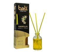 Bali fragancias Ambientador Mikado VAINILLA Difusor con varillas de ratán para tu salón, comedor o cualquier estancia de tu hogar, fragancias seleccionadas, Aromaterapia, Perfumado (30 ml)