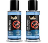 Bali fragancias Esencia al Aceite de Aroma Antitabaco para Humidificador. Ambientador Fresco y Amaderado en Esencia para Difusor. Aceite Natural para Quemador de Aromaterapia. 50 ml (Paquete de 2)